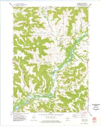 Download a high-resolution, GPS-compatible USGS topo map for Modena, WI (1977 edition)
