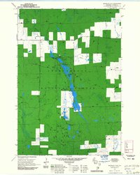 Download a high-resolution, GPS-compatible USGS topo map for Mondeaux Dam, WI (1985 edition)