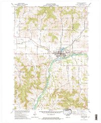 preview thumbnail of historical topo map of Mondovi, WI in 1973