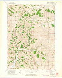 Download a high-resolution, GPS-compatible USGS topo map for Monroe NW, WI (1964 edition)