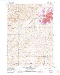 Download a high-resolution, GPS-compatible USGS topo map for Monroe, WI (1983 edition)