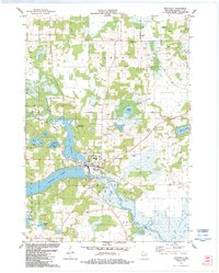 Download a high-resolution, GPS-compatible USGS topo map for Montello, WI (1984 edition)