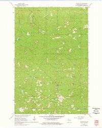 Download a high-resolution, GPS-compatible USGS topo map for Moquah NW, WI (1976 edition)