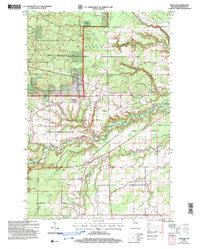 Download a high-resolution, GPS-compatible USGS topo map for Moquah, WI (2006 edition)