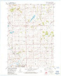 Download a high-resolution, GPS-compatible USGS topo map for Morrisonville, WI (1984 edition)