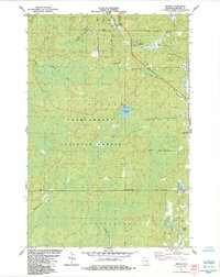 Download a high-resolution, GPS-compatible USGS topo map for Morse, WI (1984 edition)