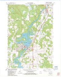Download a high-resolution, GPS-compatible USGS topo map for Mosinee, WI (1982 edition)
