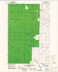 Download a high-resolution, GPS-compatible USGS topo map for Mt Valhalla, WI (1985 edition)