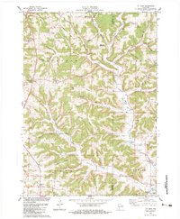 Download a high-resolution, GPS-compatible USGS topo map for Mt Zion, WI (1983 edition)
