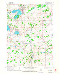 Download a high-resolution, GPS-compatible USGS topo map for Mukwonago, WI (1964 edition)