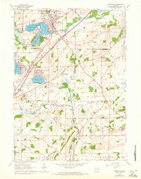Download a high-resolution, GPS-compatible USGS topo map for Mukwonago, WI (1972 edition)