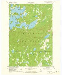 Download a high-resolution, GPS-compatible USGS topo map for Namekagon Lake, WI (1973 edition)