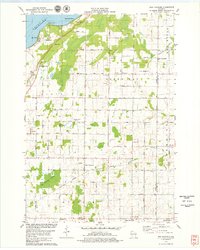 preview thumbnail of historical topo map of Brown County, WI in 1978