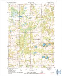 Download a high-resolution, GPS-compatible USGS topo map for New Hope, WI (1991 edition)