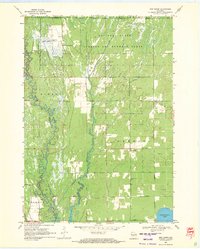 Download a high-resolution, GPS-compatible USGS topo map for New Miner, WI (1971 edition)