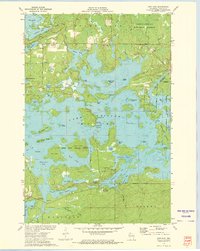 Download a high-resolution, GPS-compatible USGS topo map for New Post, WI (1975 edition)