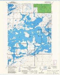 Download a high-resolution, GPS-compatible USGS topo map for New%20Post, WI (1985 edition)