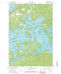 Download a high-resolution, GPS-compatible USGS topo map for New Post, WI (1983 edition)