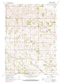 Download a high-resolution, GPS-compatible USGS topo map for Newark, WI (1991 edition)
