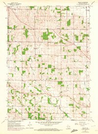 Download a high-resolution, GPS-compatible USGS topo map for Newark, WI (1972 edition)