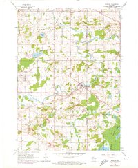 Download a high-resolution, GPS-compatible USGS topo map for Newburg, WI (1972 edition)