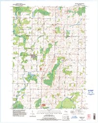 Download a high-resolution, GPS-compatible USGS topo map for Nichols, WI (1996 edition)