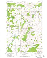 Download a high-resolution, GPS-compatible USGS topo map for Nichols, WI (1977 edition)