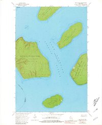 Download a high-resolution, GPS-compatible USGS topo map for Oak Island, WI (1981 edition)