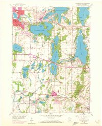 Download a high-resolution, GPS-compatible USGS topo map for Oconomowoc East, WI (1973 edition)
