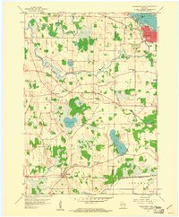 preview thumbnail of historical topo map of Jefferson County, WI in 1959
