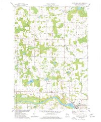 Download a high-resolution, GPS-compatible USGS topo map for Oconto Falls North, WI (1977 edition)