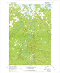 Download a high-resolution, GPS-compatible USGS topo map for Odanah, WI (1976 edition)