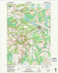 Download a high-resolution, GPS-compatible USGS topo map for Ogdensburg, WI (1995 edition)