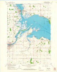 Download a high-resolution, GPS-compatible USGS topo map for Omro, WI (1966 edition)