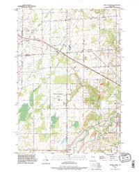 Download a high-resolution, GPS-compatible USGS topo map for Oneida North, WI (1996 edition)