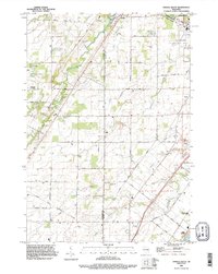 preview thumbnail of historical topo map of Brown County, WI in 1992