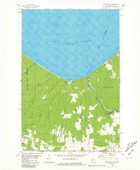 Download a high-resolution, GPS-compatible USGS topo map for Oronto Bay, WI (1981 edition)
