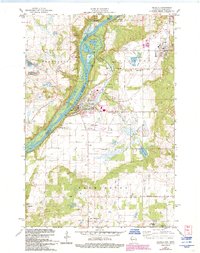 Download a high-resolution, GPS-compatible USGS topo map for Osceola, WI (1993 edition)