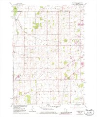 Download a high-resolution, GPS-compatible USGS topo map for Oshkosh NE, WI (1986 edition)