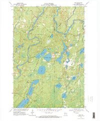 Download a high-resolution, GPS-compatible USGS topo map for Oxbo, WI (1972 edition)