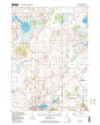 Download a high-resolution, GPS-compatible USGS topo map for Palmyra, WI (1999 edition)