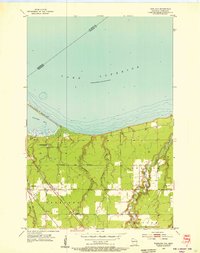 Download a high-resolution, GPS-compatible USGS topo map for Parkland, WI (1955 edition)