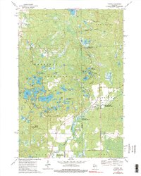 Download a high-resolution, GPS-compatible USGS topo map for Parrish, WI (1990 edition)