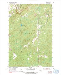 Download a high-resolution, GPS-compatible USGS topo map for Patzau, WI (1991 edition)