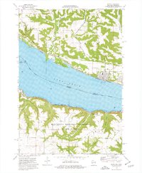 Download a high-resolution, GPS-compatible USGS topo map for Pepin, WI (1976 edition)