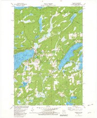 Download a high-resolution, GPS-compatible USGS topo map for Phelps, WI (1982 edition)