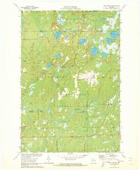 Download a high-resolution, GPS-compatible USGS topo map for Pike Lake NW, WI (1973 edition)