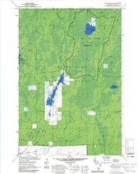 preview thumbnail of historical topo map of Price County, WI in 1971