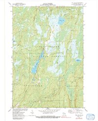 Download a high-resolution, GPS-compatible USGS topo map for Pike Lake SW, WI (1991 edition)