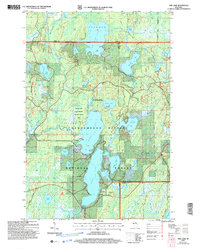 Download a high-resolution, GPS-compatible USGS topo map for Pike Lake, WI (2006 edition)